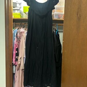 Old Navy Black Maxi Dress